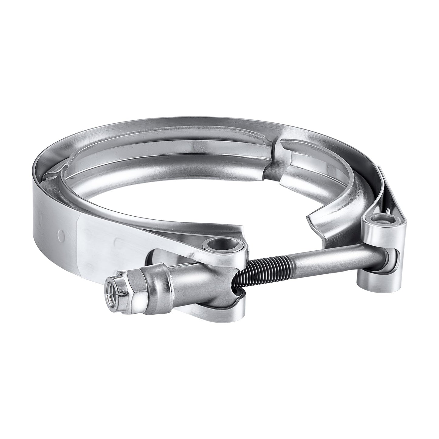 EVIL ENERGY V Band Clamp for Flange Kit Stainless Steel (2, 3.5)