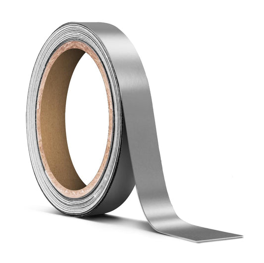 VViViD Satin Silver Chrome Pinstripe Vinyl Tape Roll (    x 25ft)