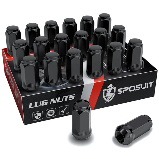 Sposuit M14x1.5 Lug Nuts - Replacement for 2005-2024 Dodge Charger, 2008-2023 Challenger, 2011-2024 Durango, 2004-2009 Magnum -