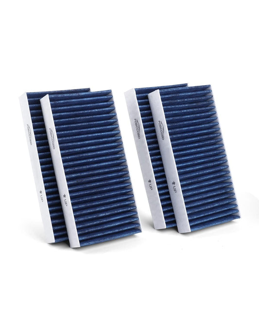 Forccord 4-Pack Cabin Air Filter Fits for Mercedes-Benz ML250 ML350 ML400 ML550 ML63 AMG GL350 GL450 GL550 GLS450 GLS550 GL63 AM