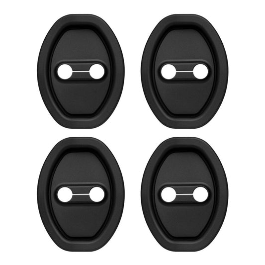 Figpade 4PCS Upgraded Car Door Latch Guard Cover,Silicone Car Door Lock Cover for Car Door Protector and Noise Reduction,Univers