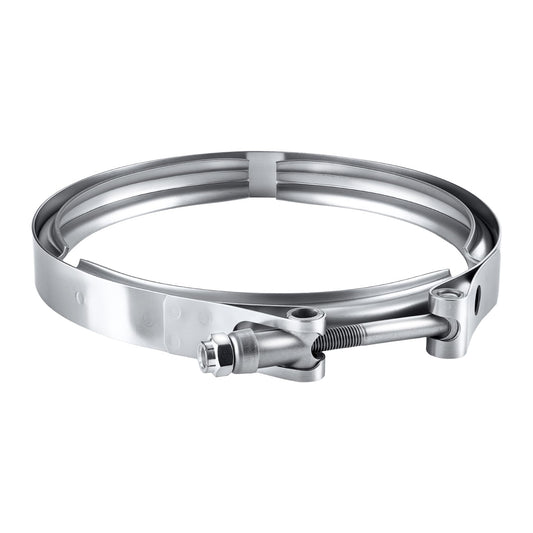 EVIL ENERGY V Band Clamp for Flange Kit Stainless Steel (1, 6.0)
