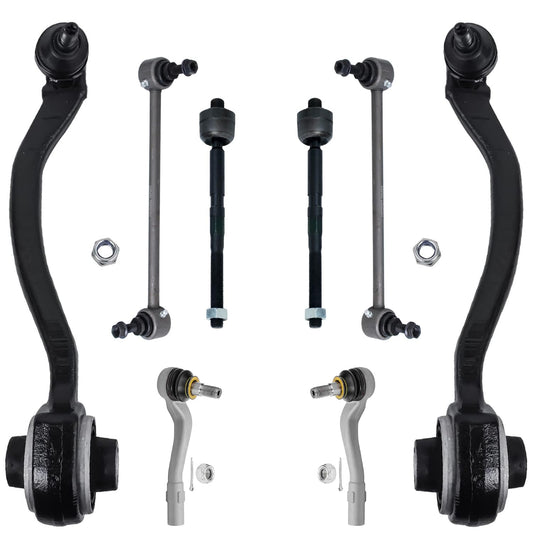 Detroit Axle - Front End Kit for Mercedes-Benz C230 C240 C280 C320 C350 CLK320 CLK350 CLK500 CLK550, 2 Lower Rearward Facing Con