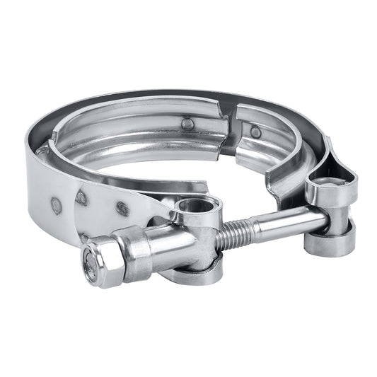 EVIL ENERGY V Band Clamp for Flange Kit Stainless Steel (2, 2.25)