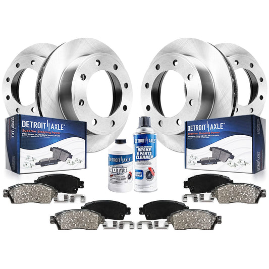 Detroit Axle - Brake Kit for 2003-2010 Chevy GMC Express Savana 2500, 2005 Savana 3500, 2006-2008 2011-2014 Express Savana 3500,